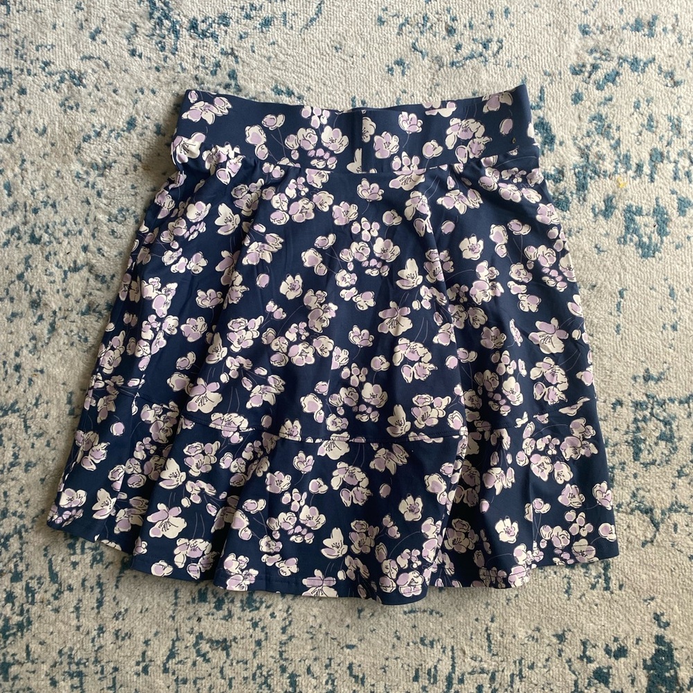 NWT Cotton Fit & Flare Mini Skirt